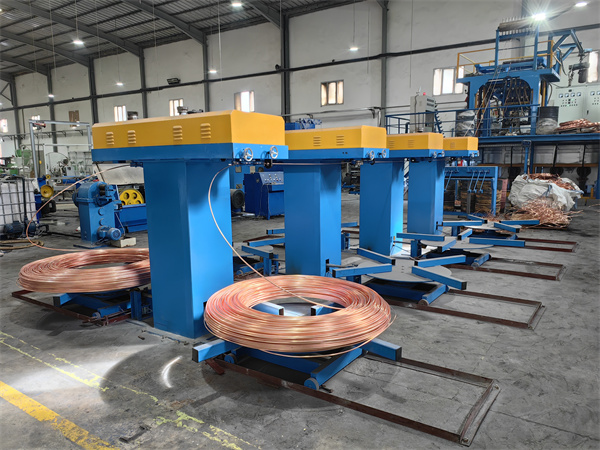 摩洛哥8毫米上引連鑄生產線原料廢銅